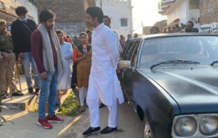 Vineet Kumar Singh on the sets of Rangbaaz 3