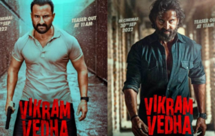 Saif Ali Khan and Hrithik Roshan look from VIkram Vedha