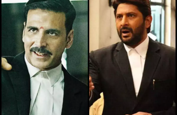 Akshay Kumar and Arshad Warsi look from Jolly LLB