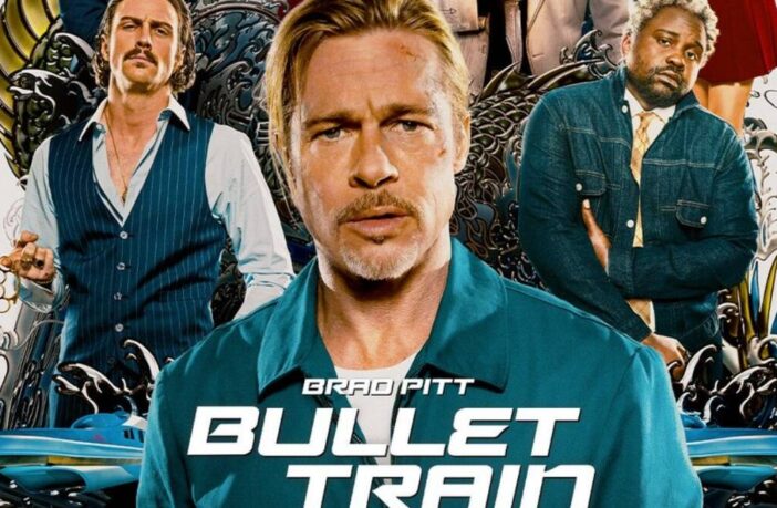 Brad Pitt Bullet Train poster