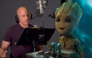 Vin Diesel and Groot