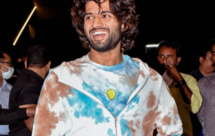 Vijay Deverakonda smiling