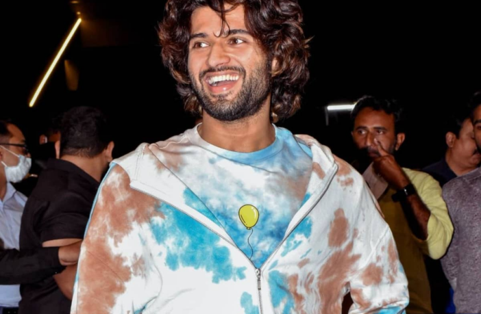 Vijay Deverakonda smiling