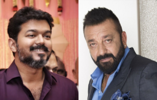 Thalapathy Vijay and Sanjay Dutt file photo