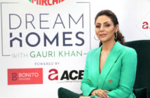 Gauri Khan look from the Dream Homes show on interior designing