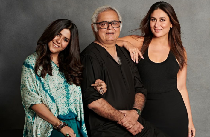 Kareena Kapoor Khan with Hansal Mehta and Ekta Kapoor (Source: https://www.instagram.com/kareenakapoorkhan/)