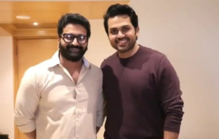 Rishab Shetty and Karthi together