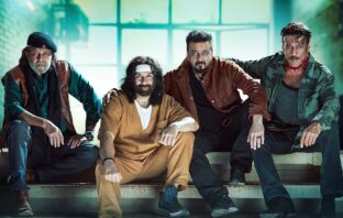 Mithun Chakraborty, Sunny Deol, Sanjay Dutt and Jackie Shroff look from their new film