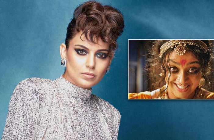 Kangana Ranaut file photo and Chandramukhi Jyotika