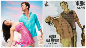 Tu Jhoothi Main Makkaar and Barsaat movie poster similarities