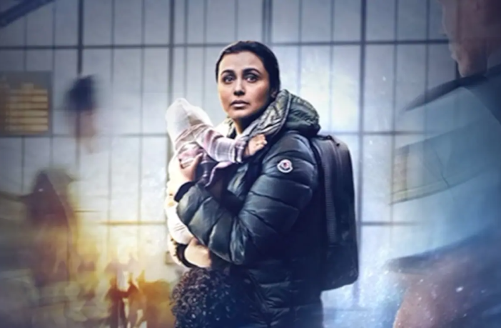 Rani Mukerji look from Mrs.Chatterjee Vs Norway poster