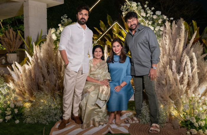 Ram Charan Upasana Baby shower photo