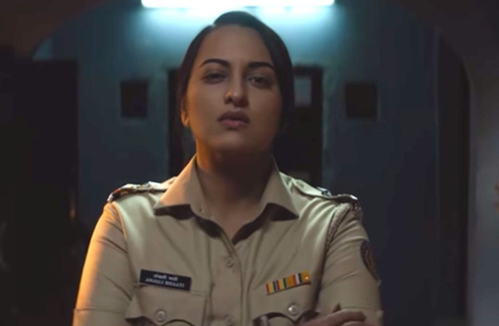 Sonakshi Sinha as a police woman in Dahaad