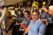 Dhanush and Shivarajkumar spotted together at CSK vs RCB Match