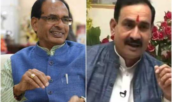 File photo of Shivraj Singh Chouhan and Narottam Mishra