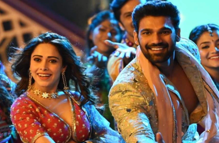 Nushratt Bharuccha and Bellamkonda Sreenivas in Chatrapathi