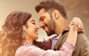 Varun Dhawan and Jhanvi Kapoor in Bawaal poster edited