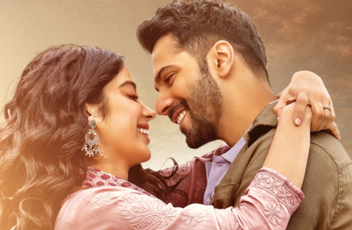 Varun Dhawan and Jhanvi Kapoor in Bawaal poster edited