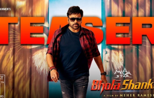 Chiranjeeevi in Bholaa Shankar poster