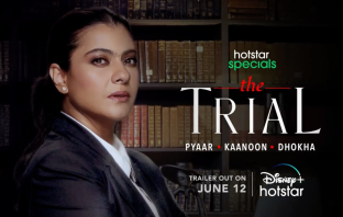 Kajol poster of Trial series