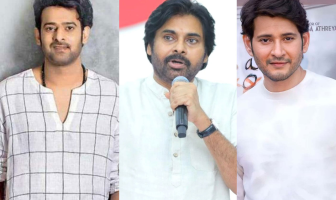 Prabhas, Pawan Kaalyan and Mahesh Babu file photo