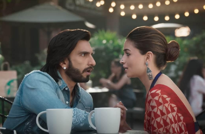 Ranveer Singh and Alia Bhatt in ROcky aur Rani Ki Prem Kahani trailer