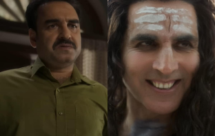 Pankaj Tripathi and Akshay Kumar in OMG 2 trailer