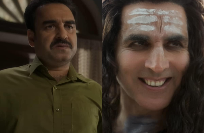 Pankaj Tripathi and Akshay Kumar in OMG 2 trailer