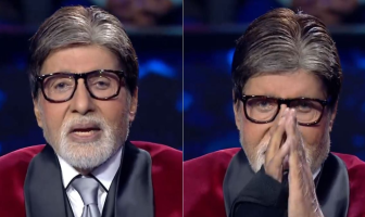 Amitabh Bachchan from the sets of KBC15