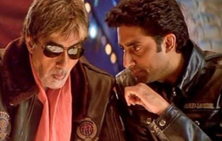 Amitabh Bachchan and Abhishek Bachchan file photo