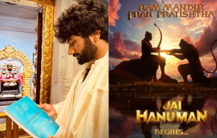 Prasanth Varma latest photo and Jai Hanuman poster