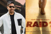 Ajay Devgn file photo and Raid 2 poster edited