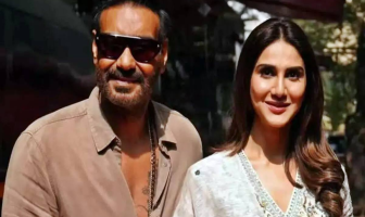 Ajay Devgn recent photo with Vaani Kapoor