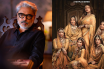 Sanjay Leela Bhansali file photo and Heermandi poster file photo