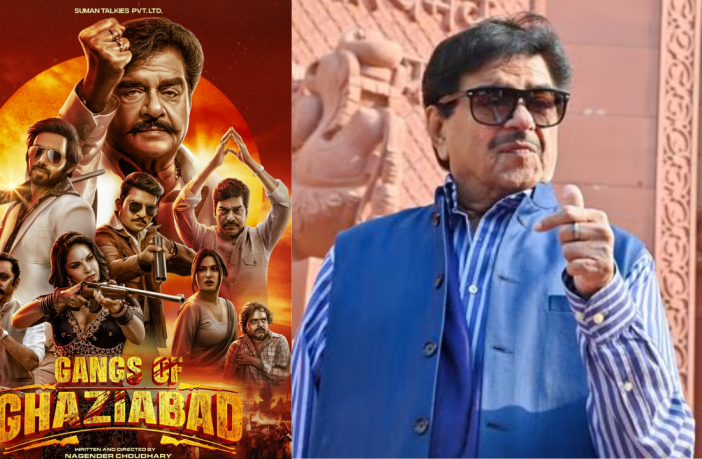 Gangs of Ghaziabad poster and Shatrughan Sinha file photo