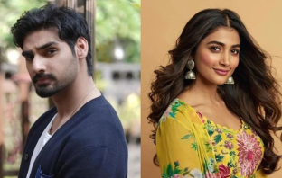 Ahan Shetty and Pooja Hegde file photo