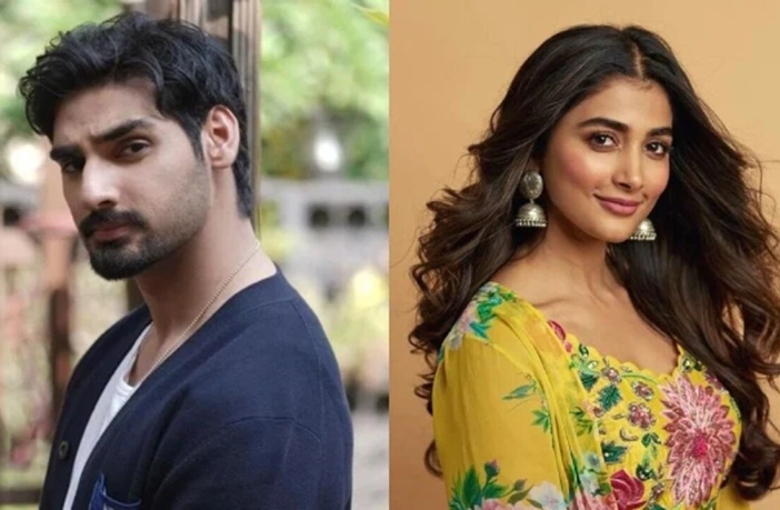 Ahan Shetty and Pooja Hegde file photo